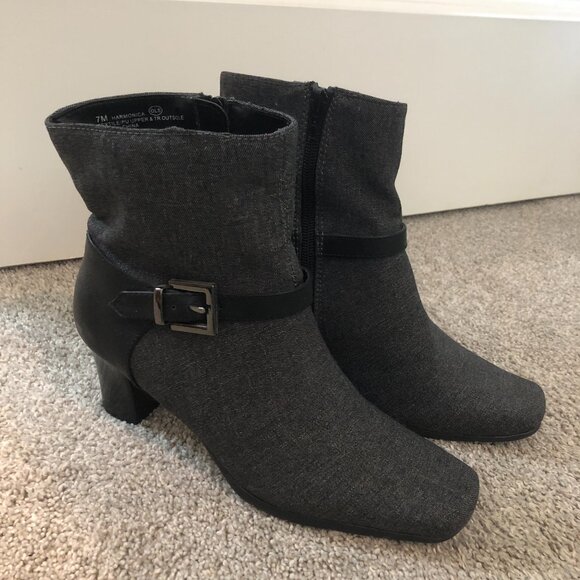 Aerosoles Ankle High Boots with Strap - Picture 1 of 9